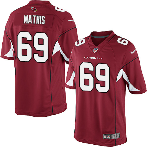 Youth Limited Evan Mathis Nike Jersey Red Home - #69 NFL Arizona Cardinals